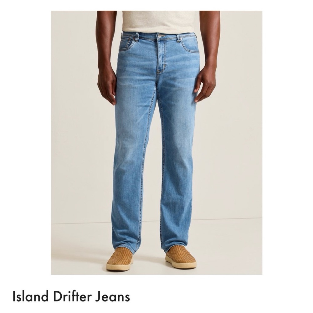 Tommy Bahama Light Blue Straight Jeans